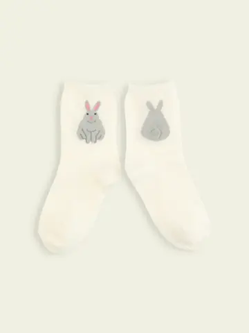 【3足1,386円】キッズ うさぎしっぽショートソックス