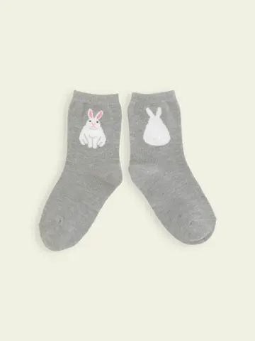 【3足1,386円】キッズ うさぎしっぽショートソックス