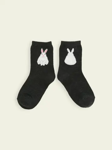 【3足1,386円】キッズ うさぎしっぽショートソックス