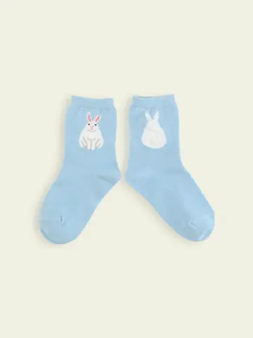 【3足1,386円】キッズ うさぎしっぽショートソックス