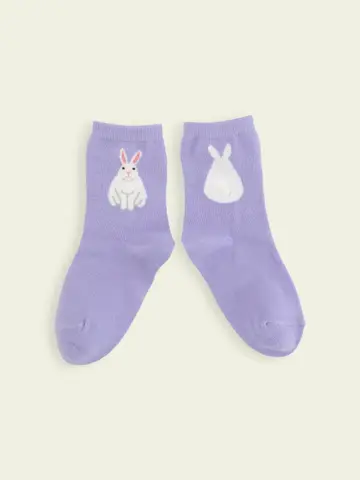 【3足1,386円】キッズ うさぎしっぽショートソックス