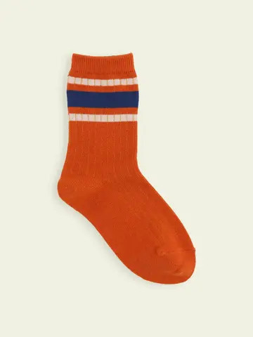 【3足1,386円】キッズ 三本ラインショートソックス