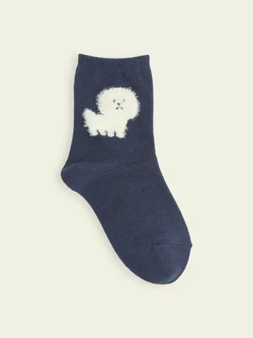 【3足1,386円】キッズ もふもふ動物ショートソックス