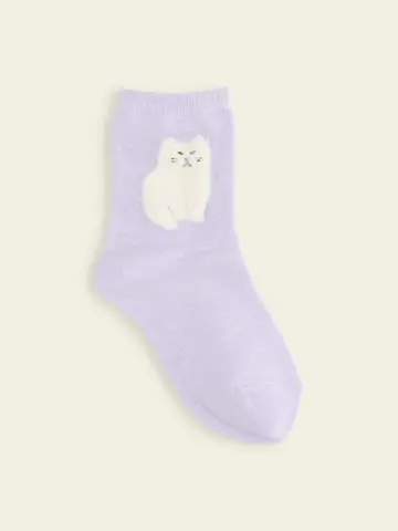 【3足1,386円】キッズ もふもふ動物ショートソックス