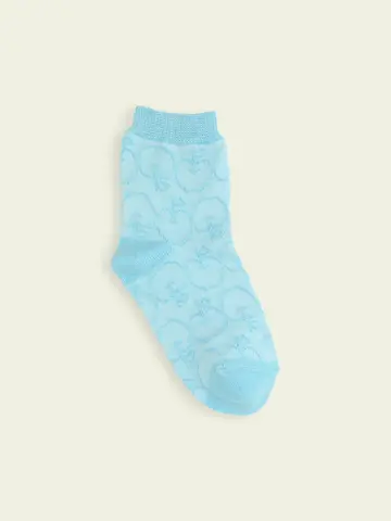 【3足1,386円】キッズ りんごフロートショートソックス
