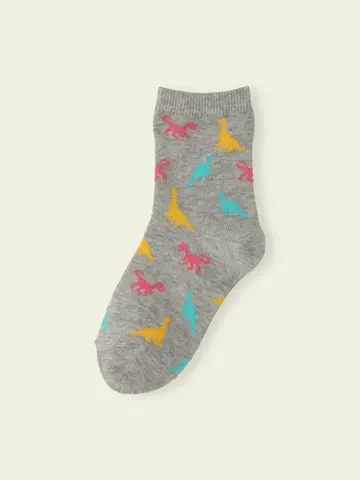 【3足1,386円】キッズ 恐竜柄ショートソックス
