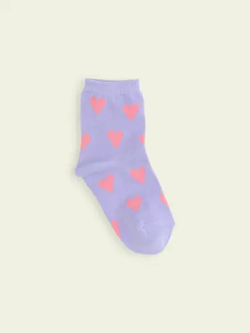 【3足1,386円】キッズ ハート柄ショートソックス