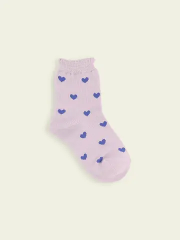 【3足1,386円】キッズ ピコワッフルハートショートソックス