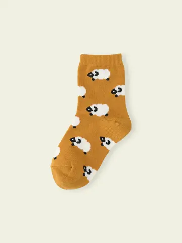 【3足¥1,000】キッズ ひつじ柄ソックス