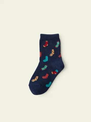 【3足1,386円】キッズ 靴下柄ショートソックス