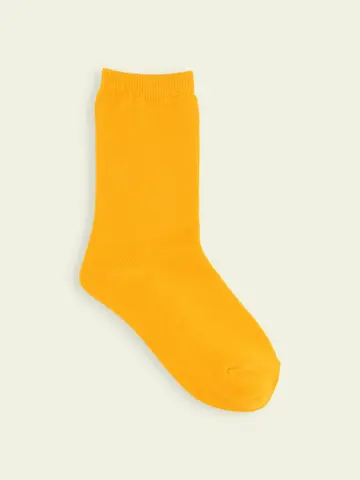 【3足1,386円】キッズ 無地ベタソックス
