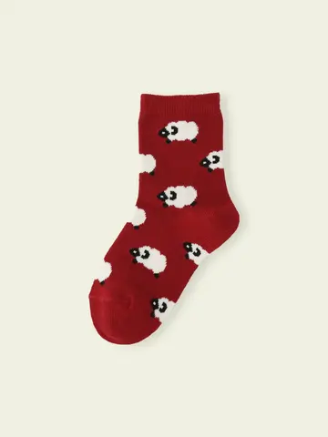 【3足1,386円】キッズ ひつじ柄ソックス