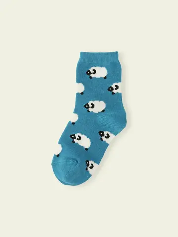 【3足1,386円】キッズ ひつじ柄ソックス