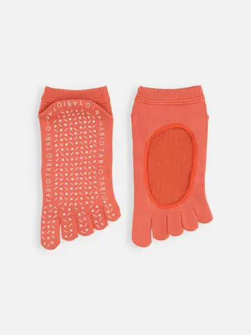 【快脚Labo】ドライフロントオープン五本指スニーカー用ソックス