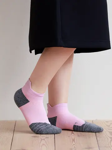 【快脚Labo】ウェルネス/スニーカー丈ソックス