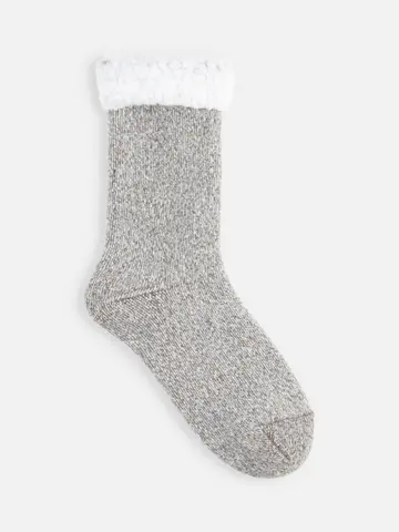 【温脚Labo】三層パイルの裏モコモコソックス