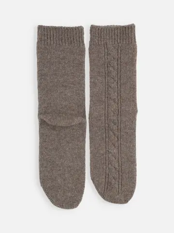 【温脚Labo】ベッドソックスフロントケーブルソックス