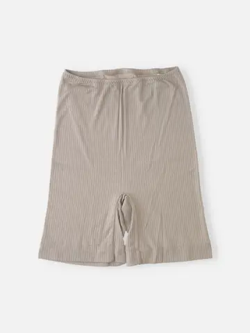 ウールインナーリブレギンス3分丈