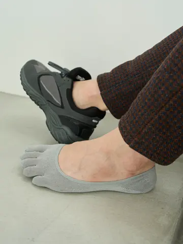 【Tabio MEN】デオドラント五本指カバーソックス