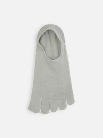 【Tabio MEN】消臭・速乾 五本指カバーソックス（深履き）