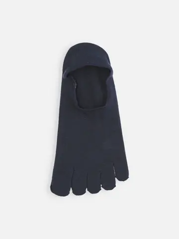 【Tabio MEN】消臭・速乾 五本指カバーソックス（深履き）