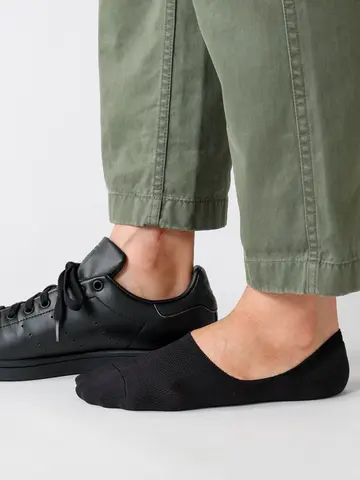 【Tabio MEN】GOODFOOT/COOL MESH 脱げにくいカバーソックス