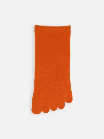 【Tabio MEN】綿麻５本指スニーカー丈ソックス