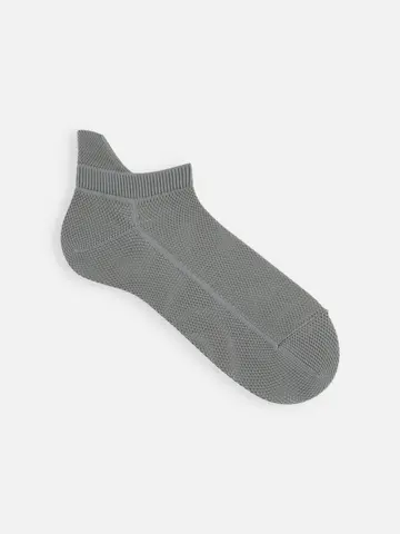 【Tabio MEN】DRYオールメッシュアキレスガードスニーカー丈ソックス