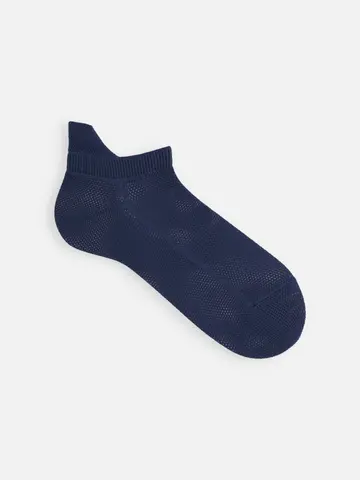 【Tabio MEN】DRYオールメッシュアキレスガードスニーカー丈ソックス