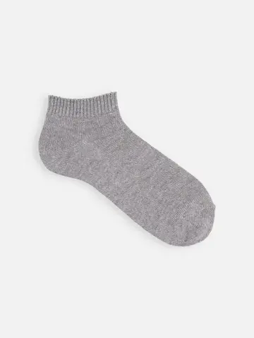 【Tabio MEN】綿麻ベタスニーカー丈ソックス