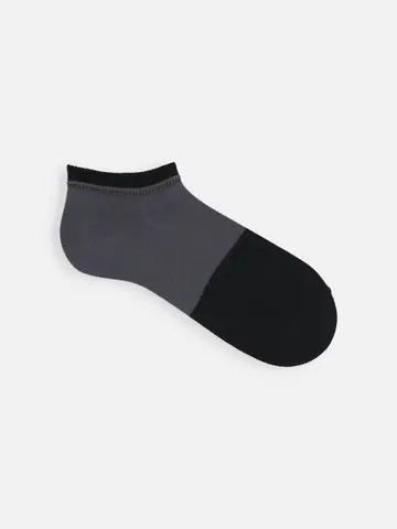 【Tabio MEN】つま先ひんやり二枚重ねスニーカー丈ソックス