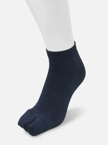 【Tabio MEN】和紙パイル足袋スニーカー丈ソックス