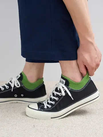 【Tabio MEN】ダブルガードスニーカー丈ソックス