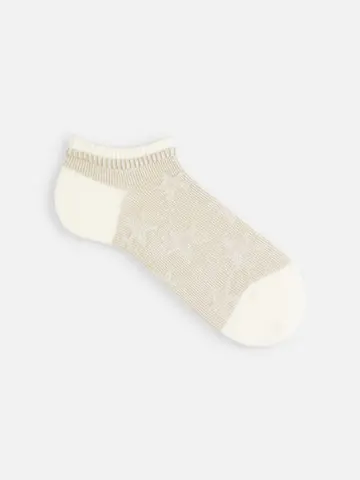 【Tabio MEN】星柄リンクススニーカー丈ソックス