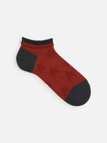 【Tabio MEN】星柄リンクススニーカー丈ソックス