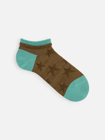 【Tabio MEN】星柄リンクススニーカー丈ソックス