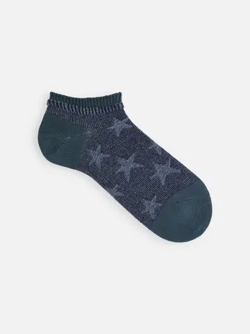 【Tabio MEN】星柄リンクススニーカー丈ソックス(27.0～29.0cm)