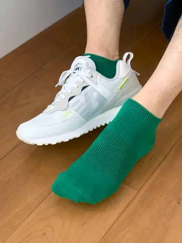 【Tabio MEN】【定番】パワーフィットスニーカー丈ソックス
