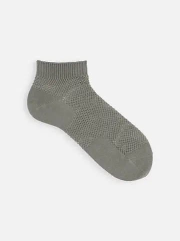 【Tabio MEN】綿麻メッシュスニーカー丈ソックス