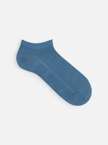 【Tabio MEN】軽い・涼しい・吸水・速乾 足裏までメッシュスニーカー丈/FULL MESH