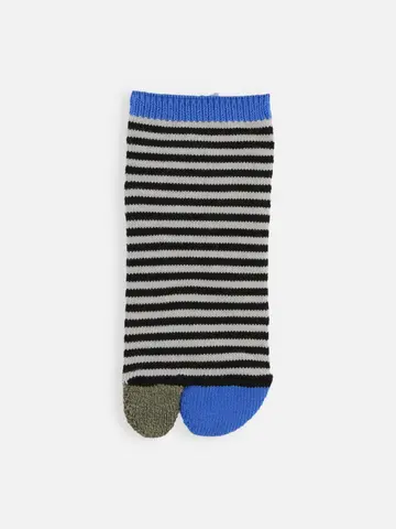 【Tabio MEN】足袋ボーダースニーカー丈ソックス