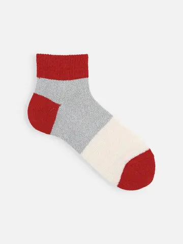 【Tabio MEN】和紙切り替えスニーカー丈ソックス