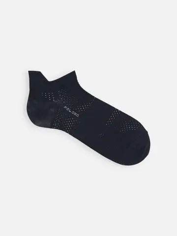 【Tabio MEN】軽い・涼しい・吸水・速乾　かかとガードスニーカー丈ソックス