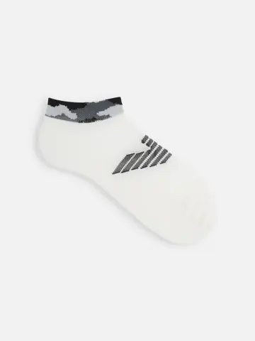 EMPORIO ARMANI カモフラスニーカー丈ソックス