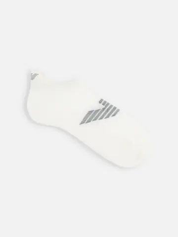 EMPORIO ARMANI イーグル刺繍 ダブルガードスニーカー丈ソックス