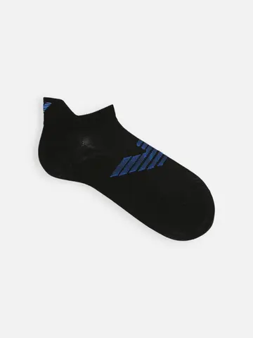 EMPORIO ARMANI イーグル刺繍 ダブルガードスニーカー丈ソックス