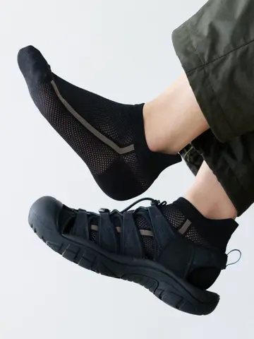【Tabio MEN】ガードメッシュスニーカー丈ソックス