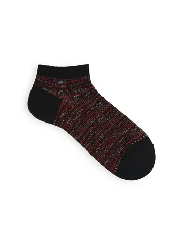 SALE!!【Tabio MEN】綿ランダムカスリスニーカー丈ソックス