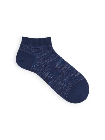 SALE!!【Tabio MEN】綿ランダムカスリスニーカー丈ソックス