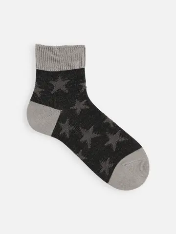 【Tabio MEN】星柄リンクスショート